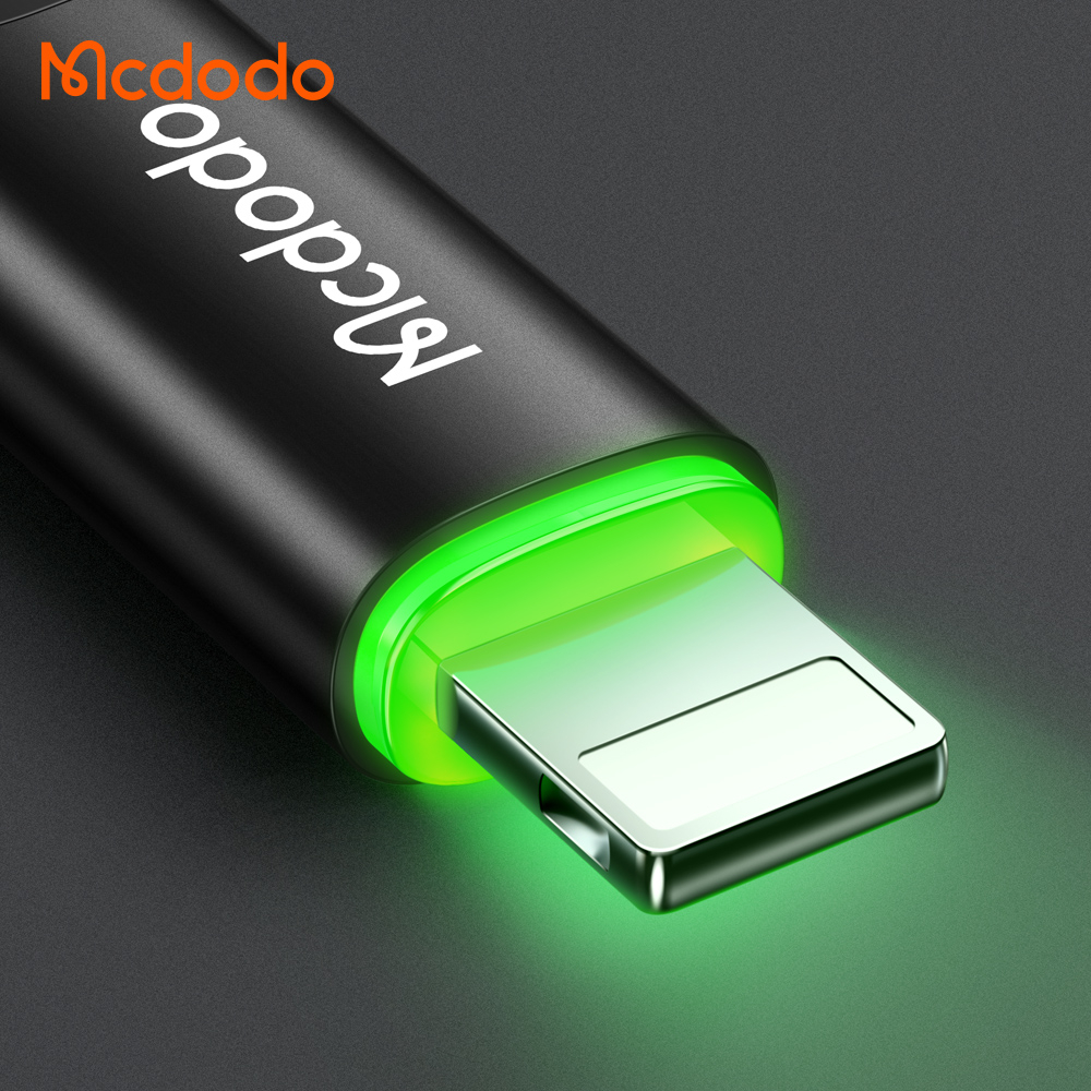 McDodo CA-996 USB-C till Lightning-kabel, PD,QC, 3A, 1.8m, svart