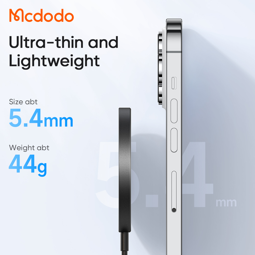 Mcdodo CH-4360 trådlös laddare, 15W, svart