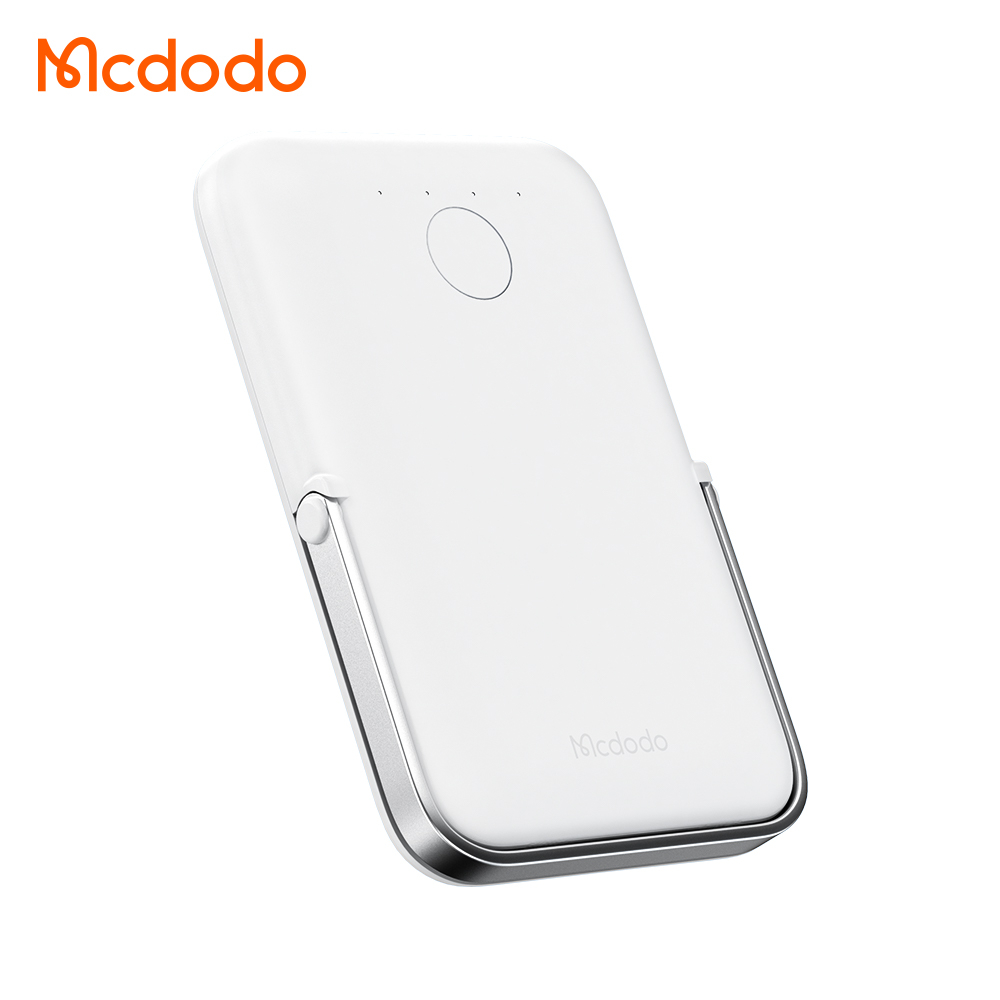 McDodo MC-7051 Gopower Magnetisk PowerBank med ställ, vit