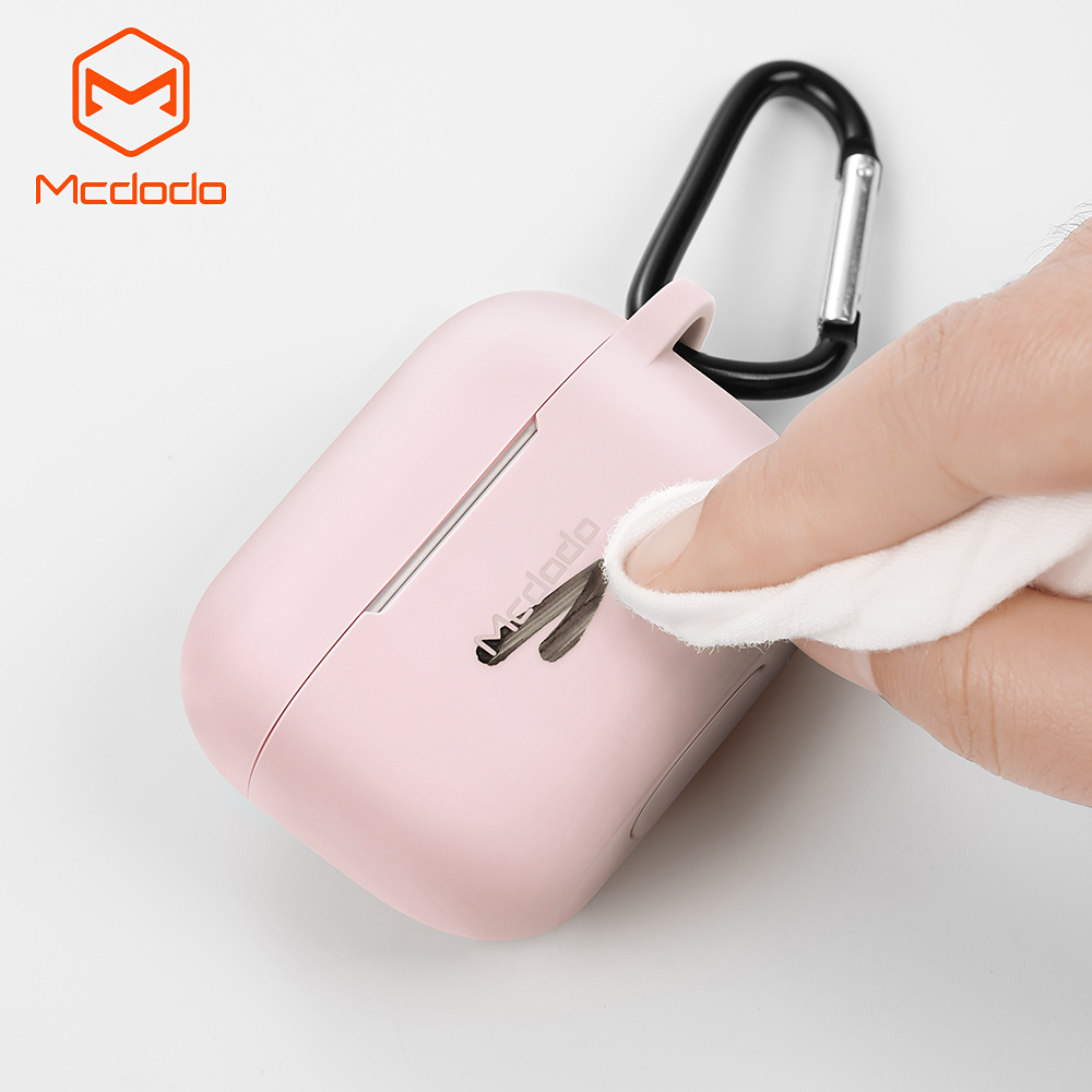 Mcdodo PC-7602 Airpods skyddsfodral, LED, rosa