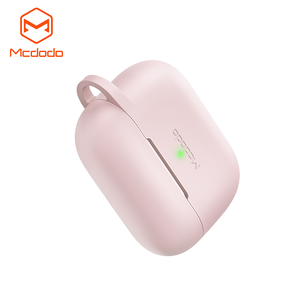 Mcdodo PC-7602 Airpods skyddsfodral, LED, rosa