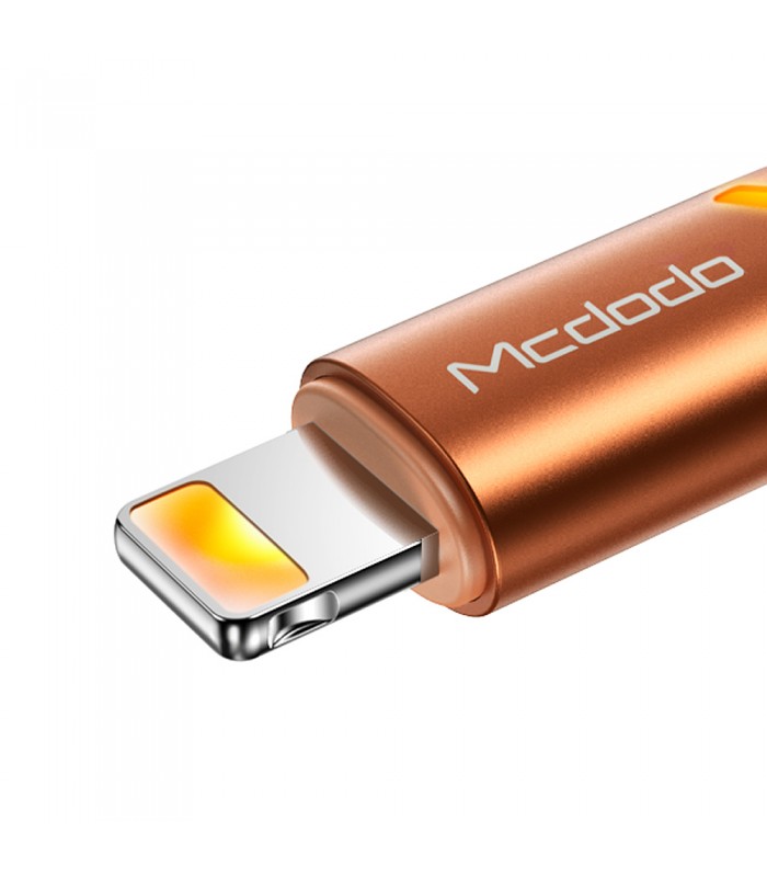 McDodo CA-7845 Magnificence Lightning-kabel, 2.4A, 1.8m, orange