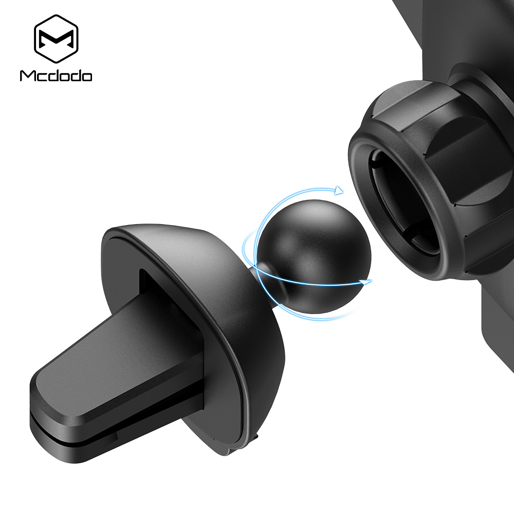 Mcdodo universal mobilhållare för ventilationsgaller, svart
