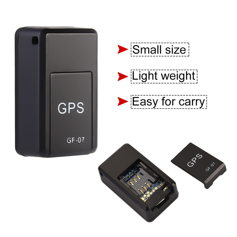 Magnetisk mobil lokaliseringsenhet, MicroSD, svart