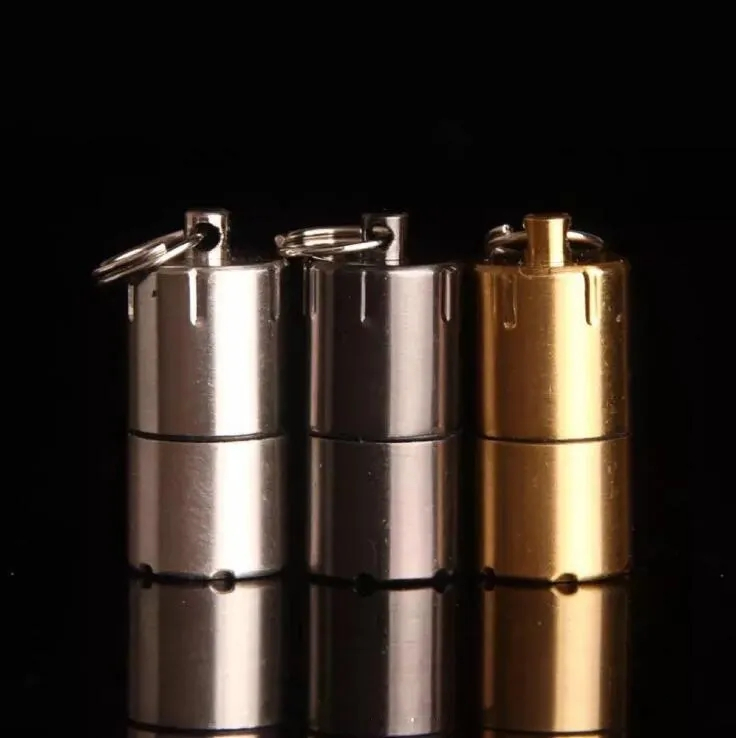 Mini-tändare med nyckelring, 26x13mm, silver