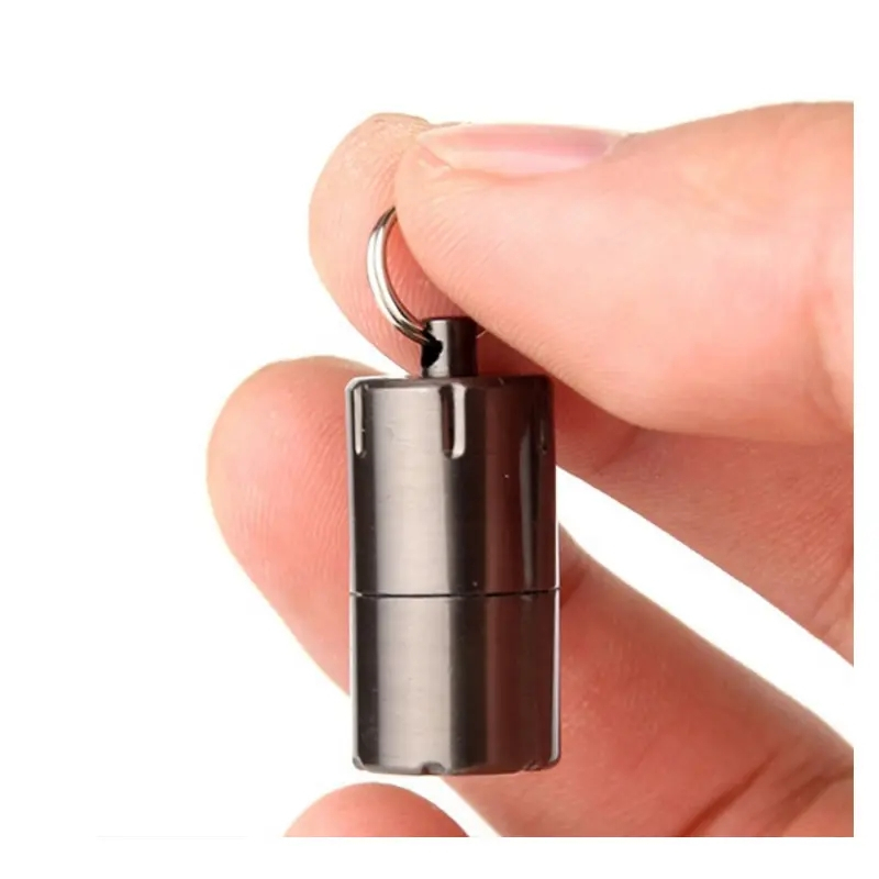 Mini-tändare med nyckelring, 26x13mm, svart