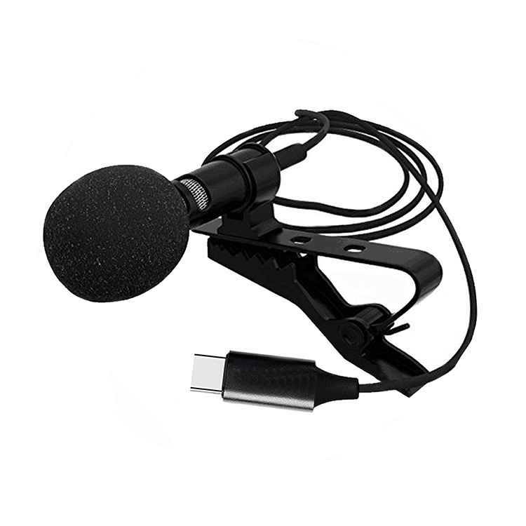 Lavalier-mikrofon/mygga för Samsung-enheter, USB-C