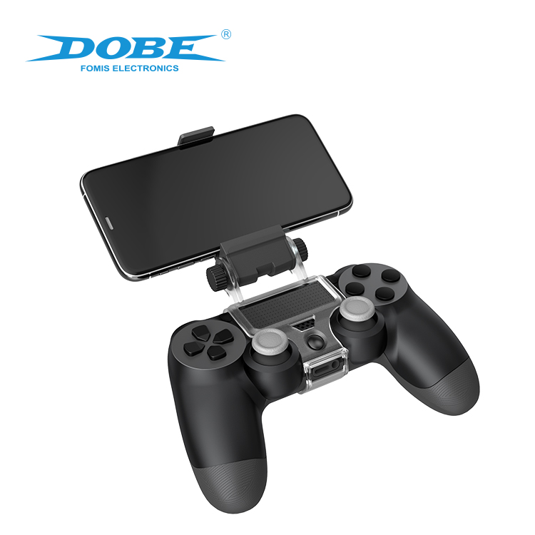 Mobilhållare för Dualshock 4 PS4-kontroller, svart