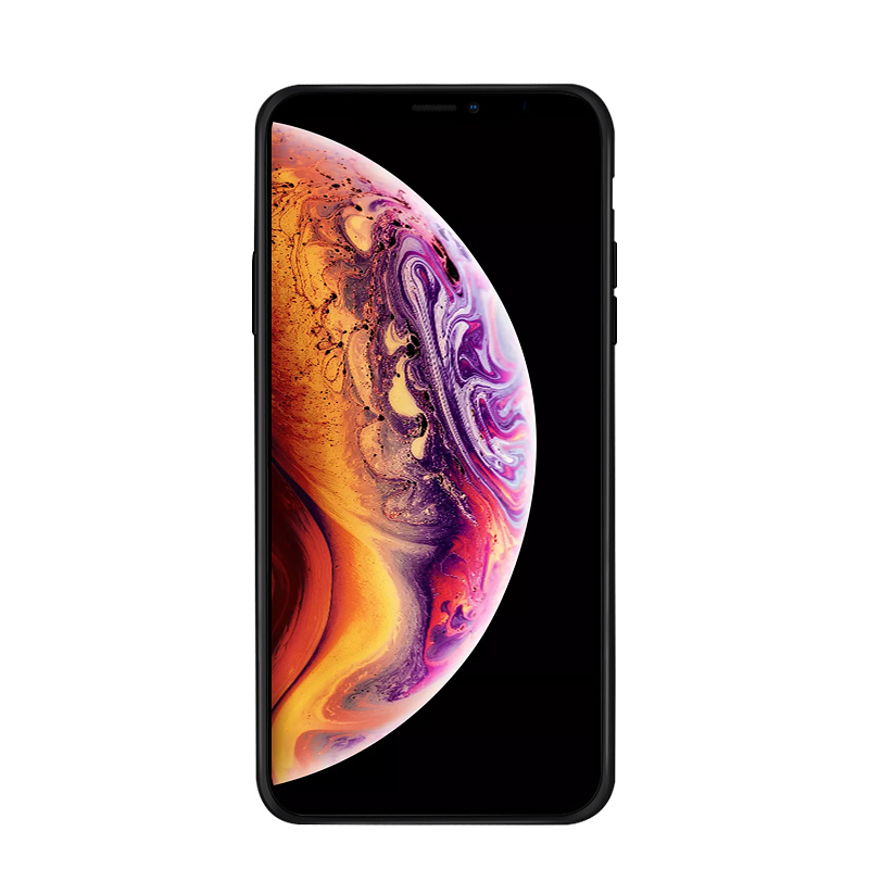 NXE Hybrid TPU skal med motiv, 9H, iPhone XS Max, fire dragon