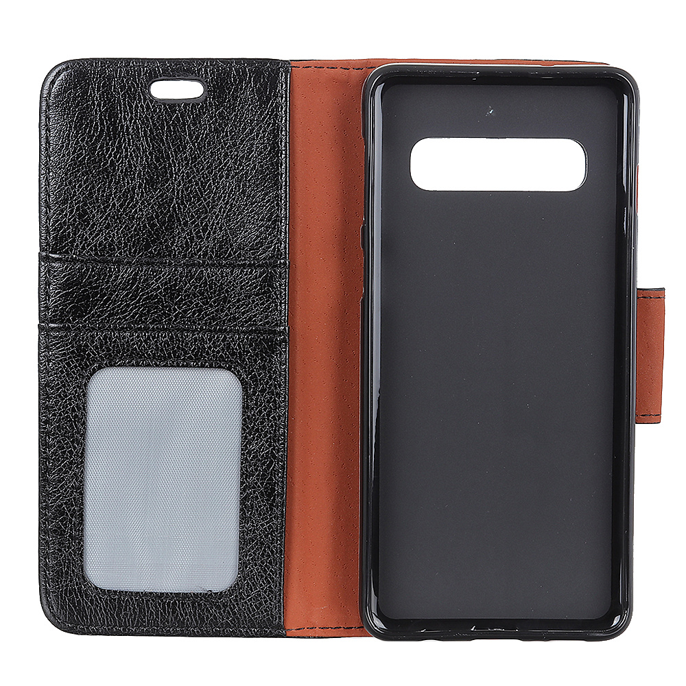 Plånboksfodral med ställ, Samsung Galaxy S10 Plus, svart