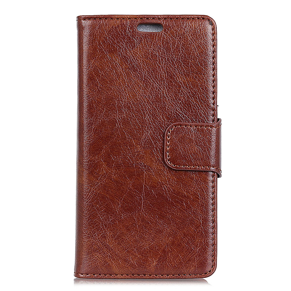 Plånboksfodral med ställ, Samsung Galaxy S10 Plus, brun