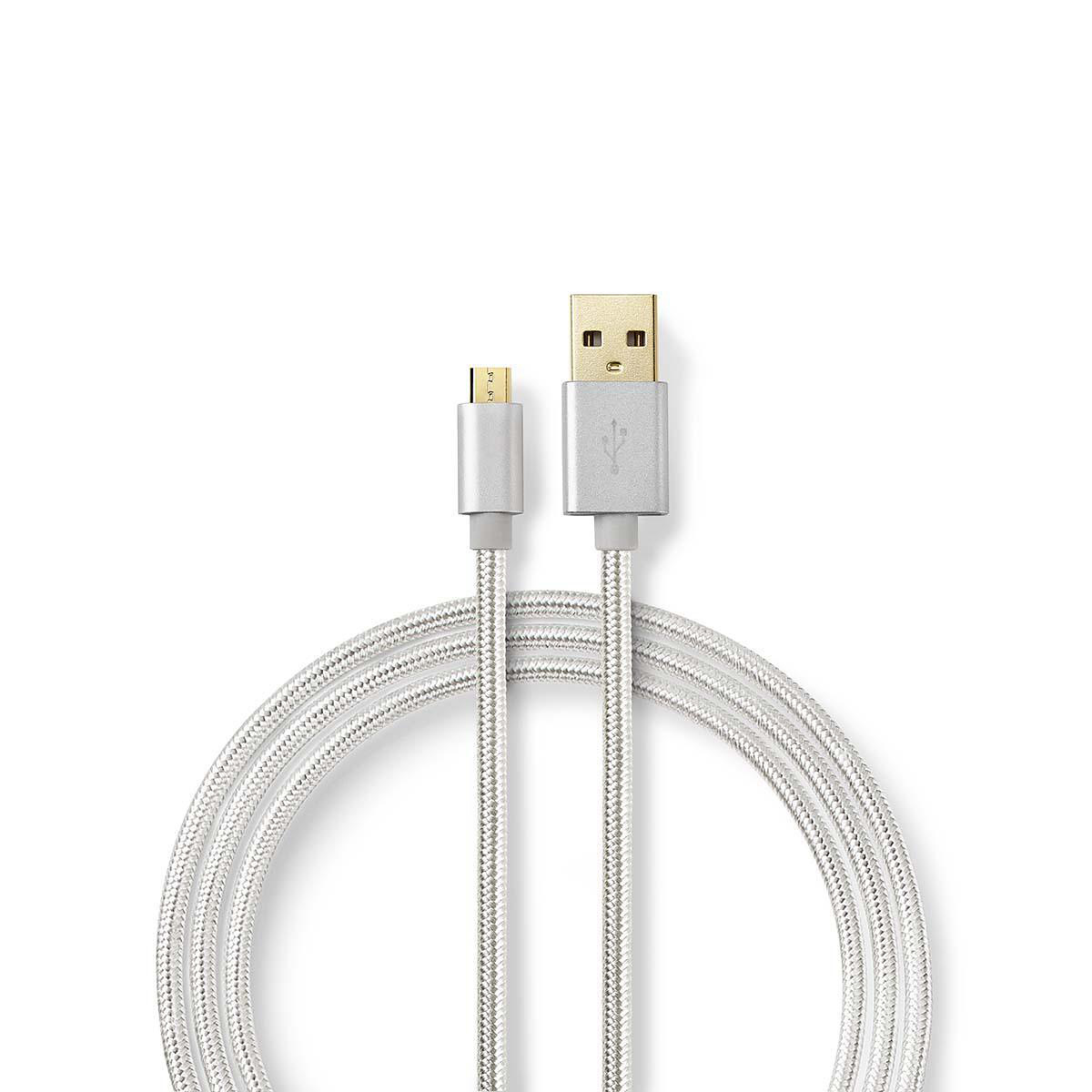 Nedis USB 2.0-kabel, USB-A till Micro-USB, 3m