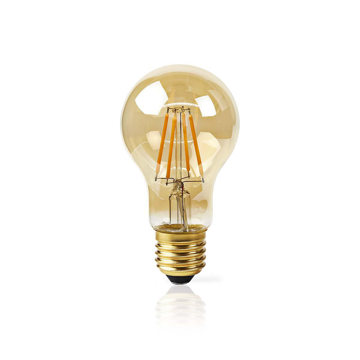 Nedis Wi-Fi Smart LED-filamentlampa E27 A60, 5W 500lm