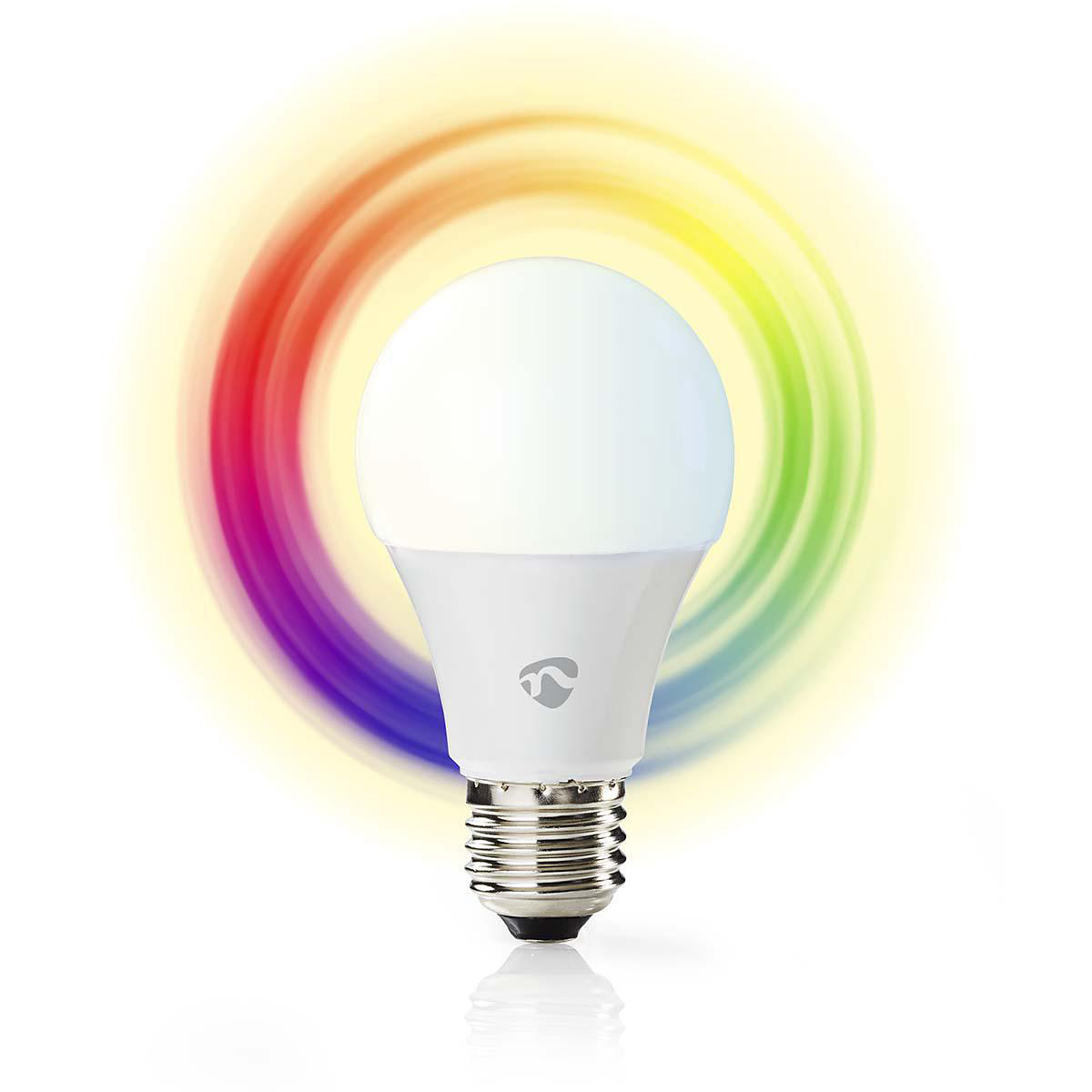 Nedis WiFi Smart LED-lampa E27 - Fullfärg och varmvitt