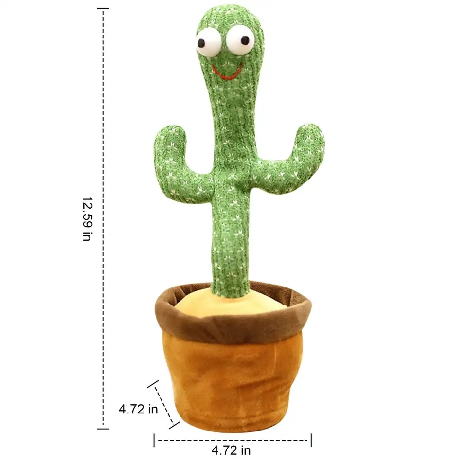 Dansande kaktus som sjunger, 32x12cm