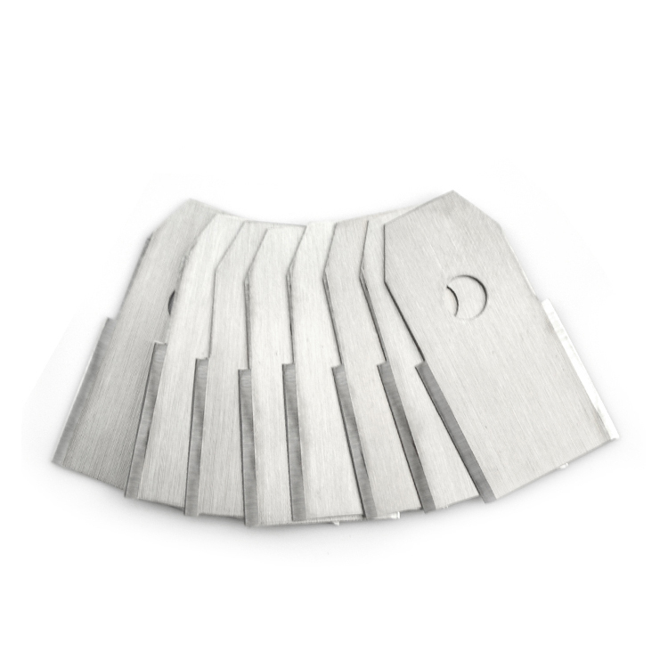 30-pack standardknivar för Husqvarna, Gardena, rostfria