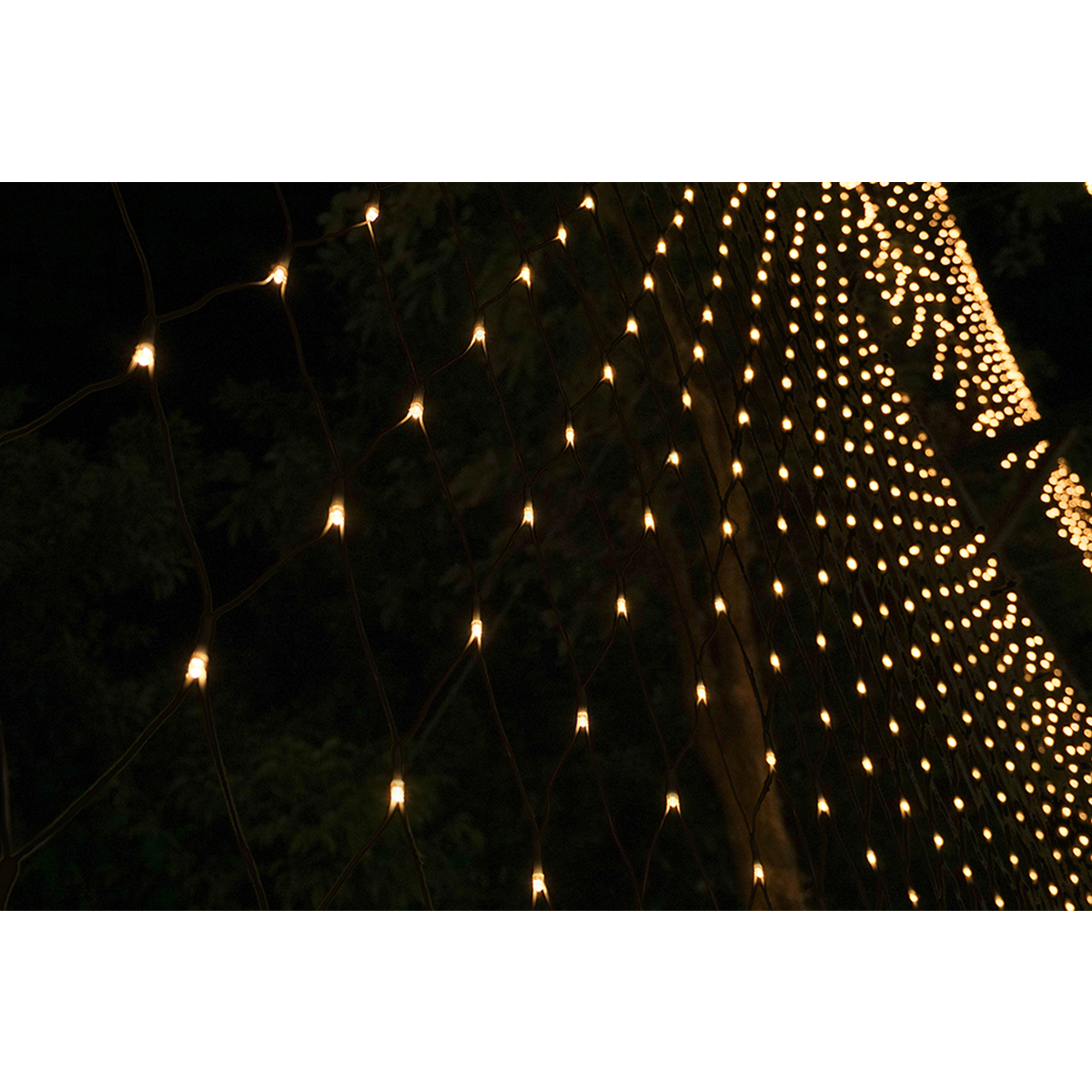 Nordic Home LED ljusnät för utomhusbruk, varmvitt, 3x2m