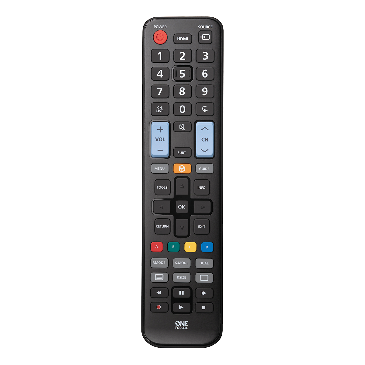 One For All URC 1910 Remote Control Replacement, Samsung