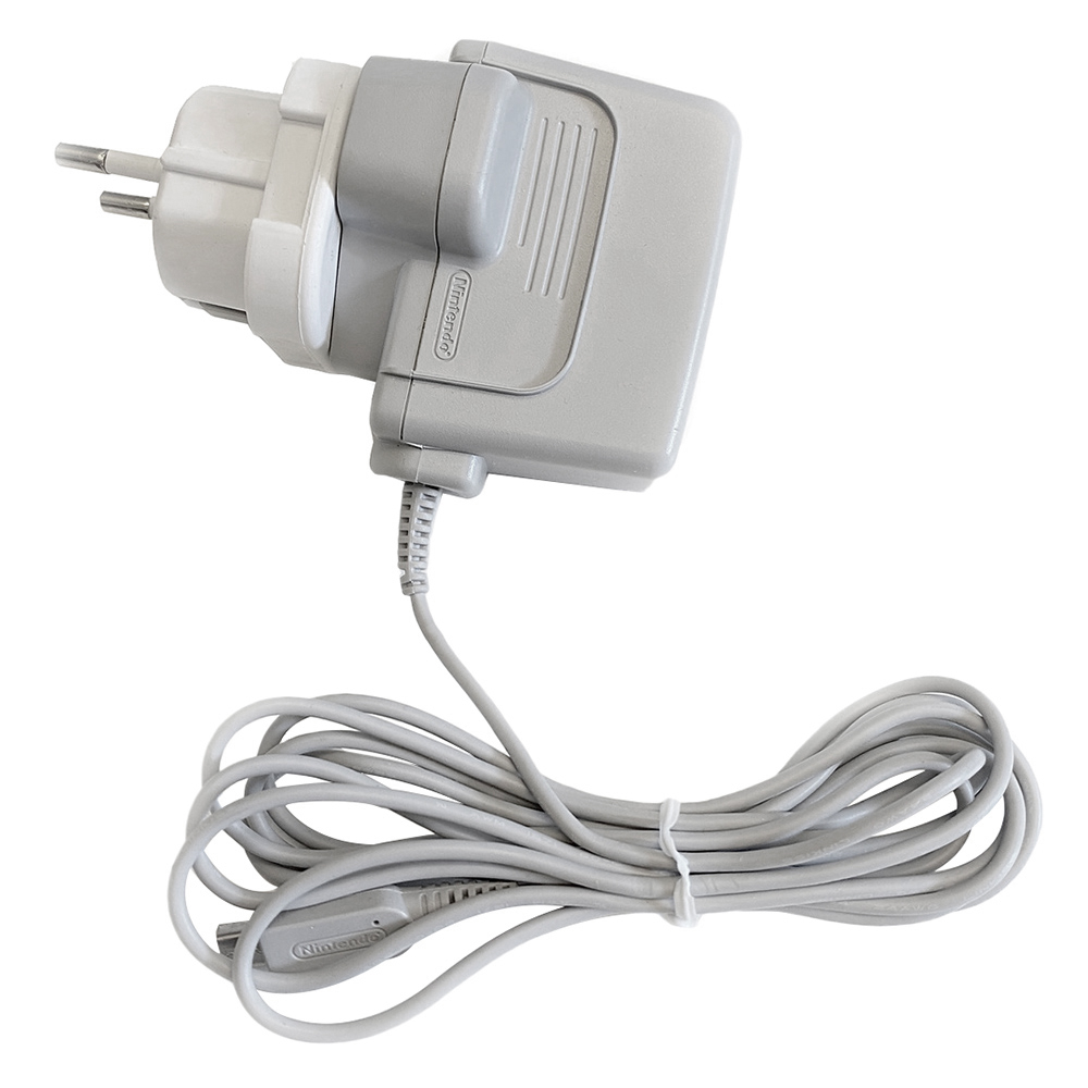 Originalladdare till Nintendo DSi/3DS/3DS XL med EU-adapter