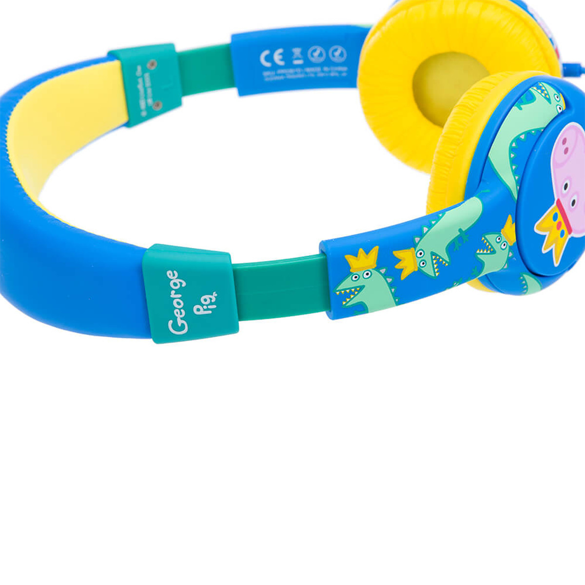 PEPPA PIG Hörlur Junior On-Ear 85dB Prins George