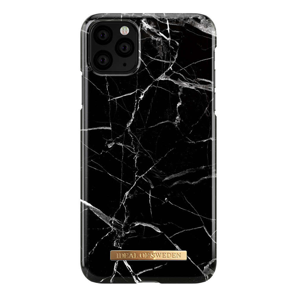 iDeal Fashion Case iPhone 11 Pro Max, Black marble
