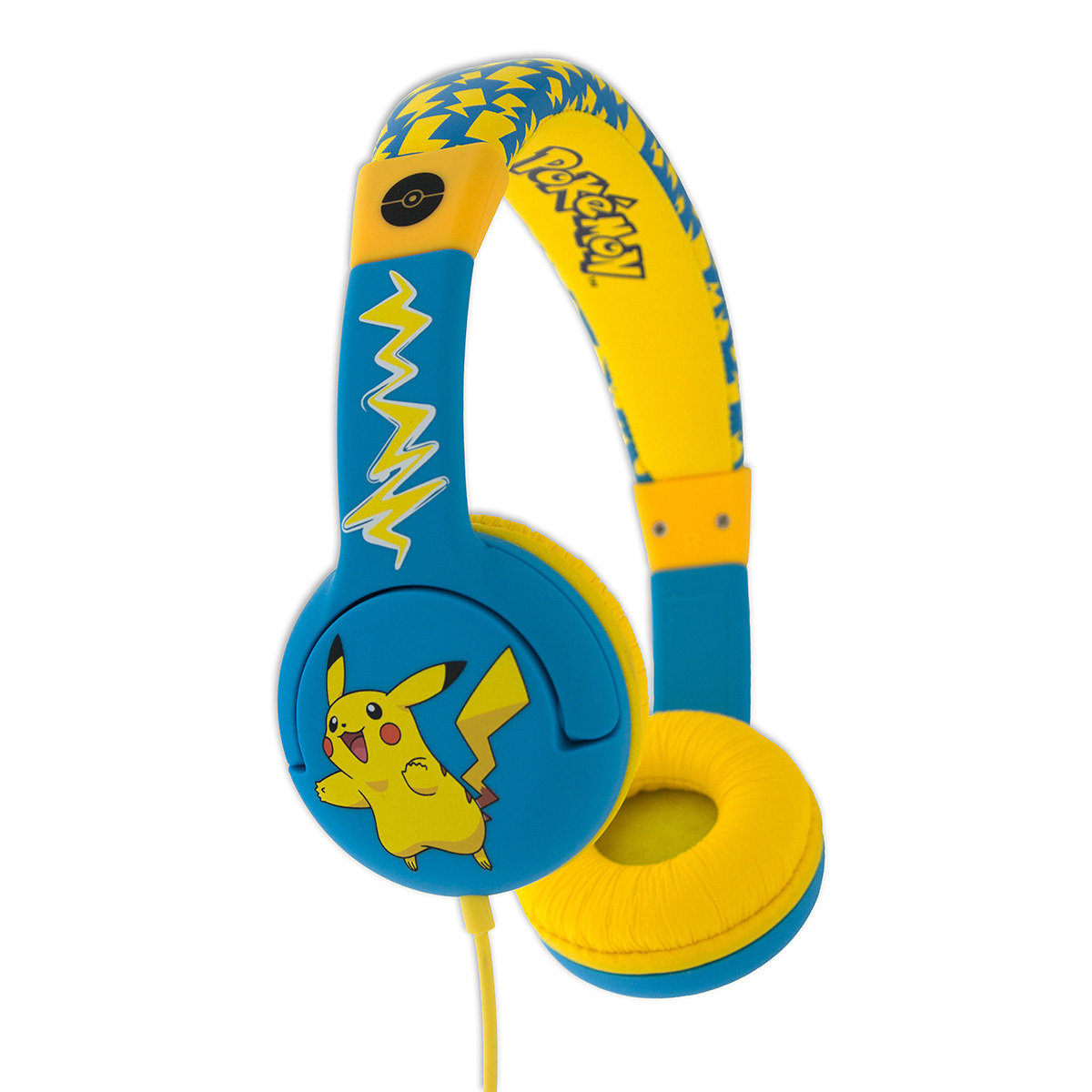 POKEMON Hörlur Junior On-Ear 85dB Pikachu