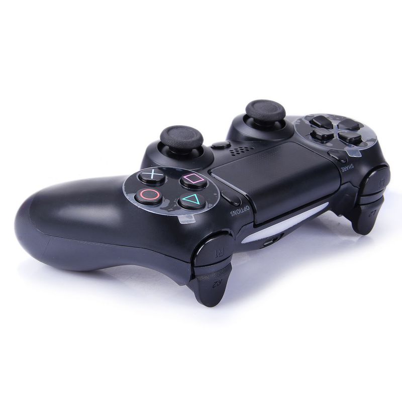 PS4 handkontroll med kabel, svart