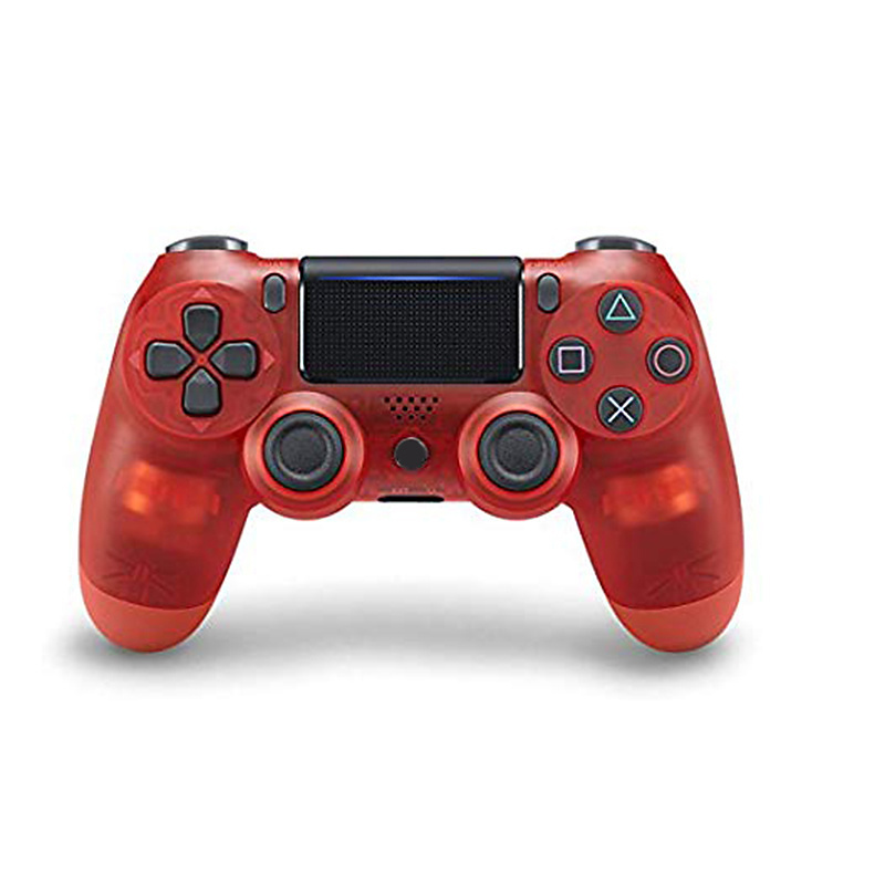 PS4 trådlös handkontroll, kristall röd