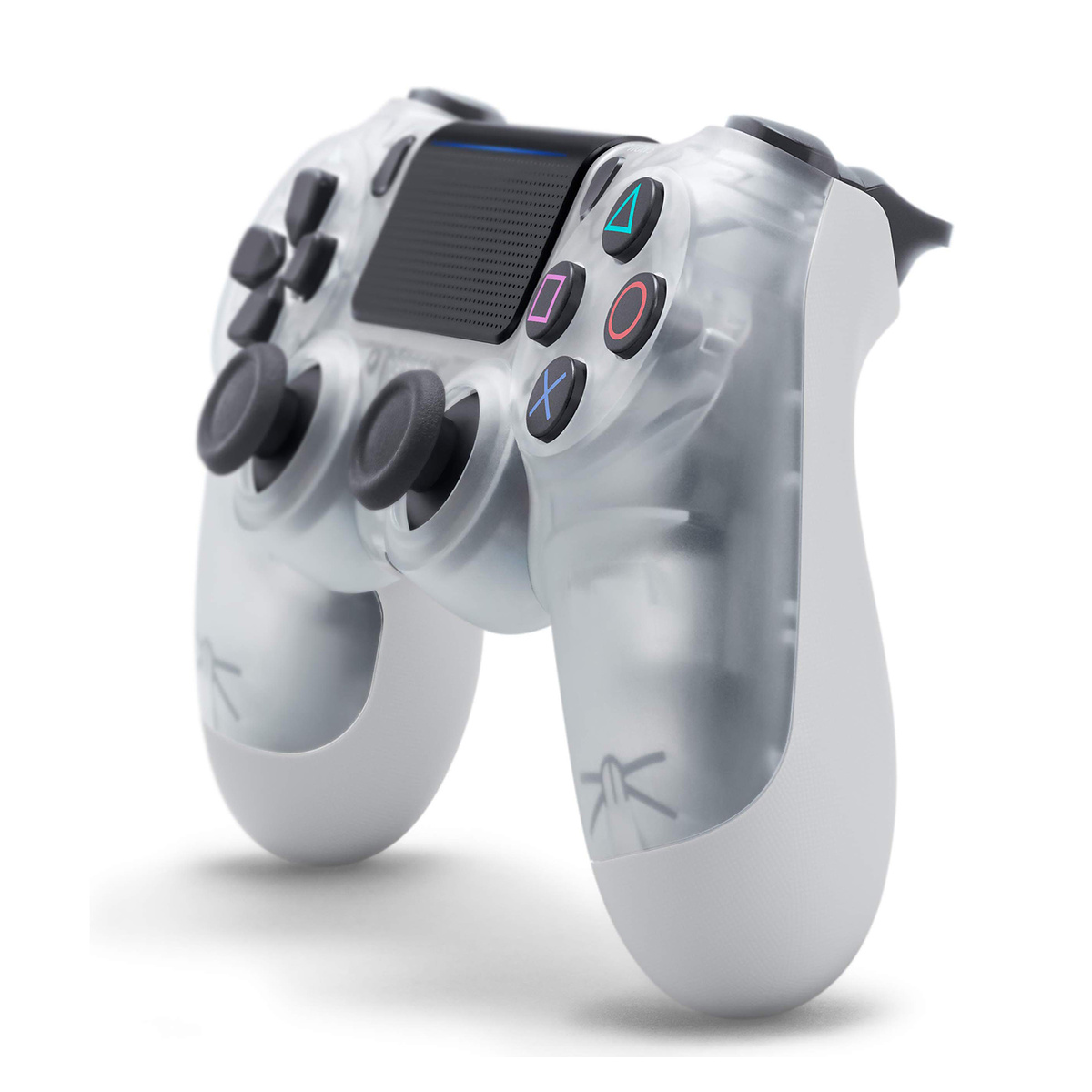 PS4 trådlös handkontroll, kristall vit