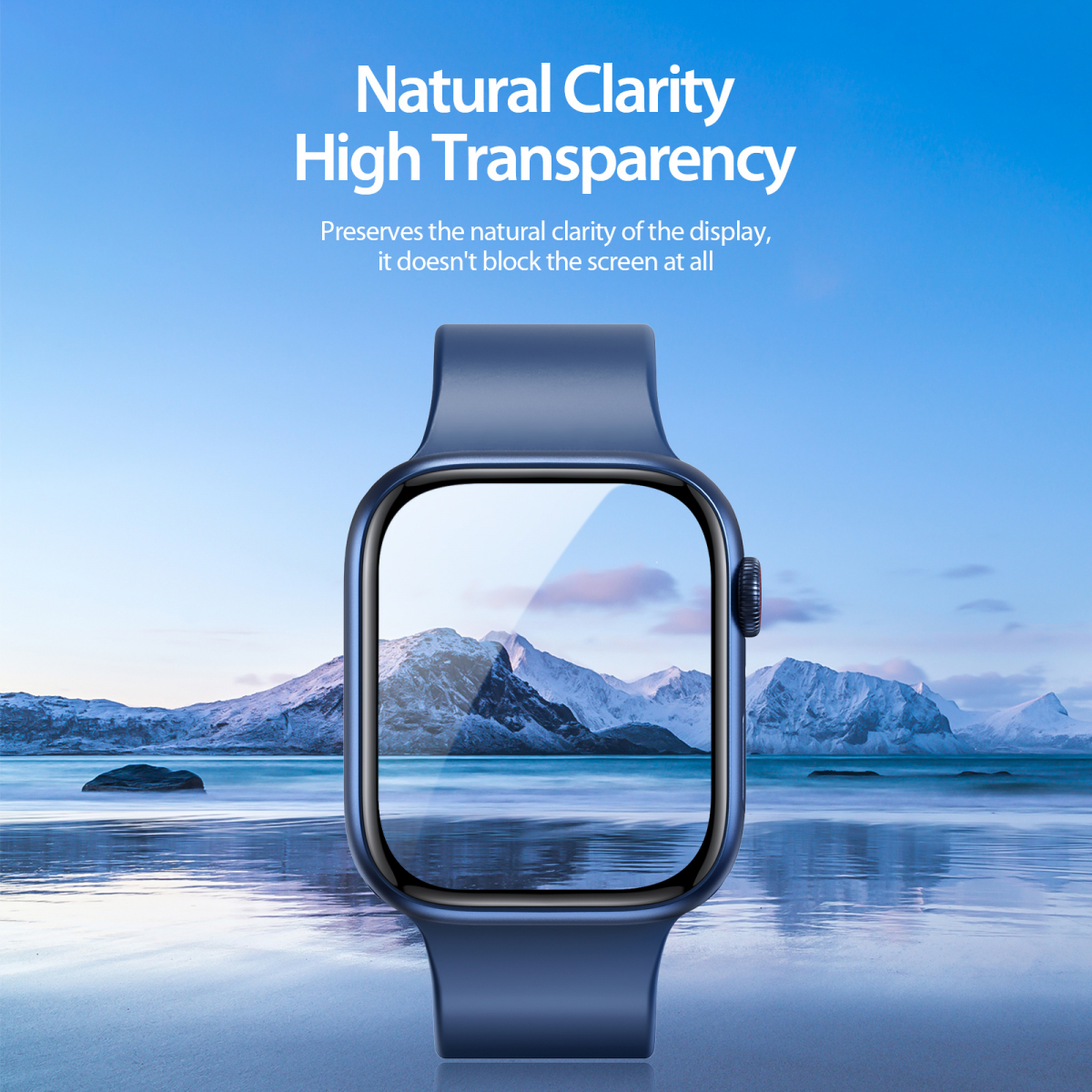 Dux Ducis Pmma skärmskydd till Apple Watch 10, 46mm, 2-pack