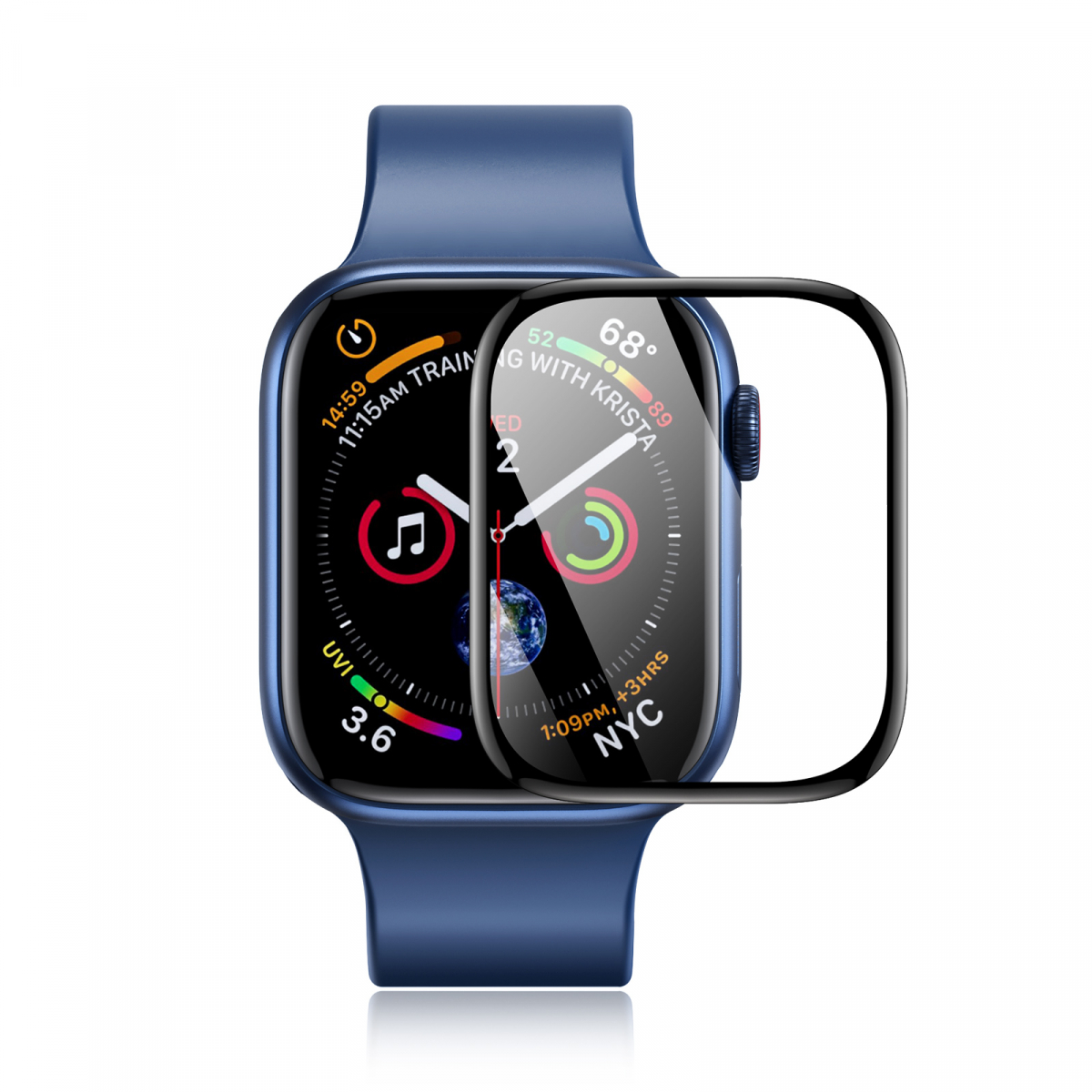 Dux Ducis Pmma skärmskydd till Apple Watch 10, 46mm, 2-pack