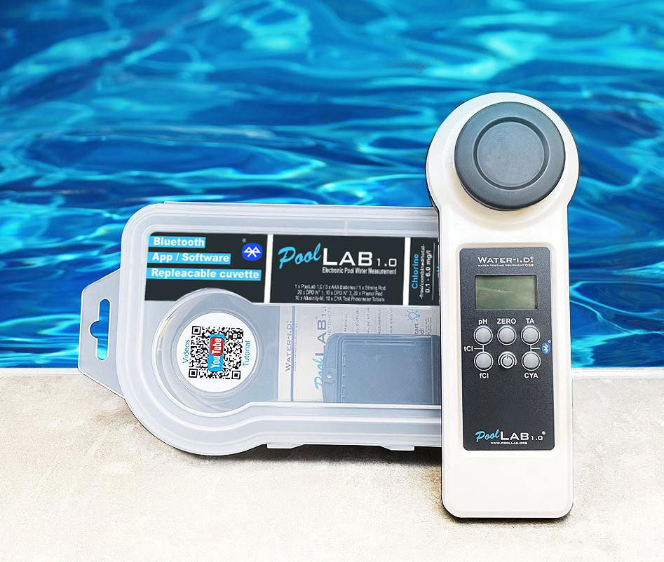 PoolLab 1.0 Digital mätinstrument, 70 tabletter