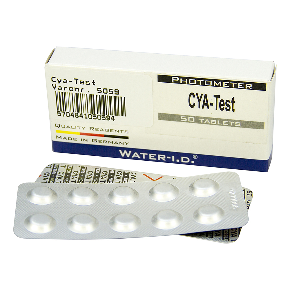 PoolLab Original Testtabletter Cyanursyra, 50st