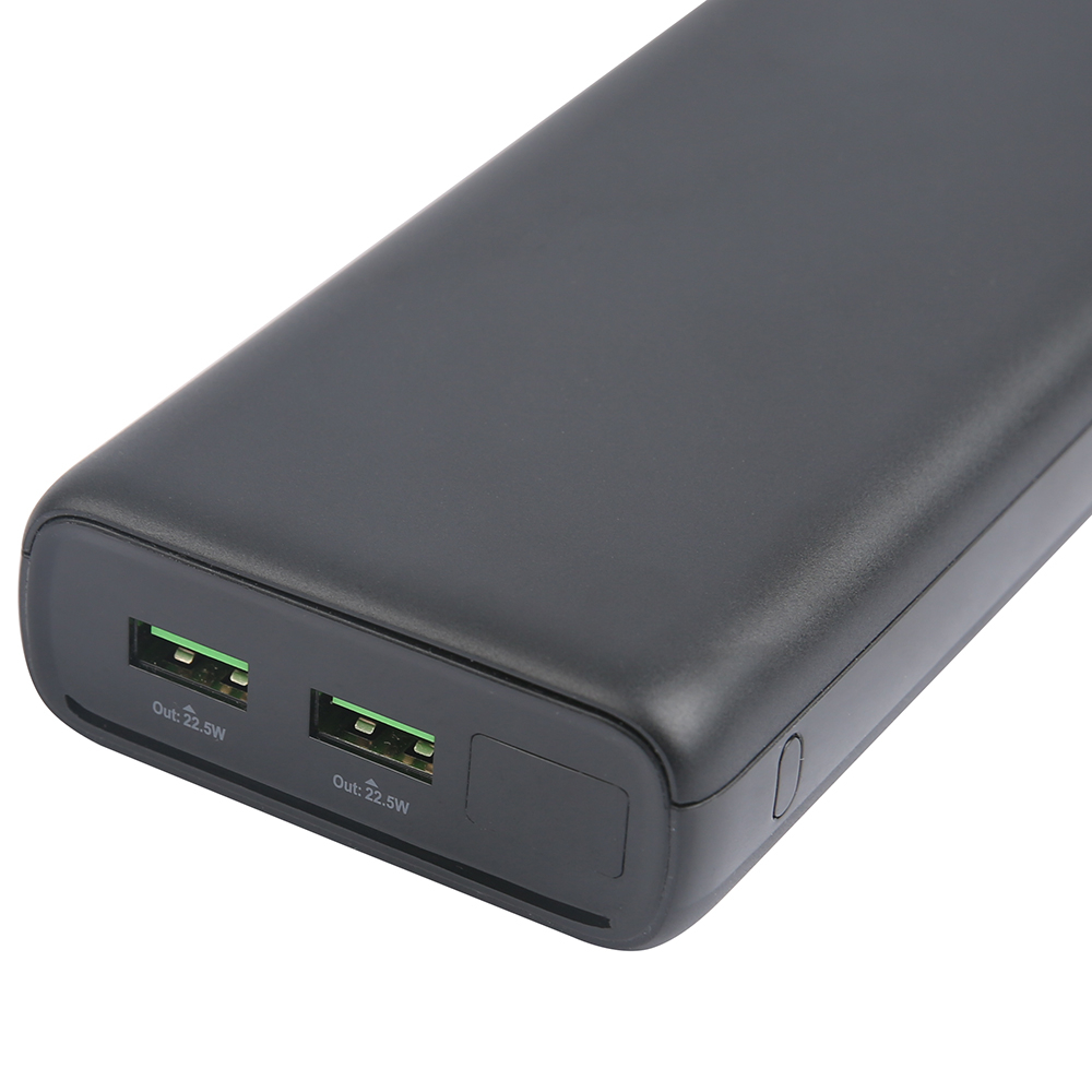 2xUSB+USB-C powerbank, PD 60W, 20 000mAh