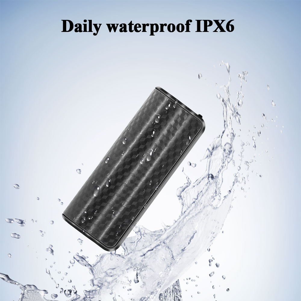 Miniljudinspelare/diktafon med röstaktivering, IPX6, 32GB