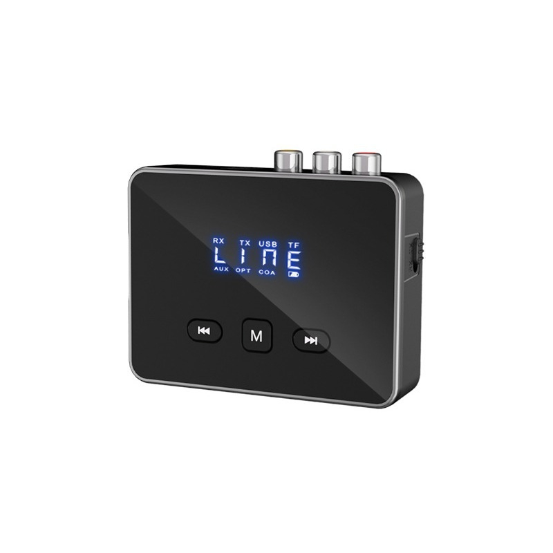Mångsidig Bluetooth 5.4 ljudadapter, RCA, AUX, 5.2V