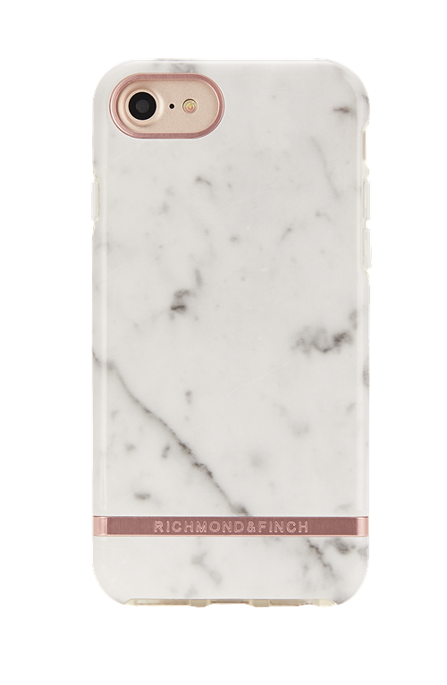 Richmond & Finch skal, iPhone 6/6S/7/8, White Marble