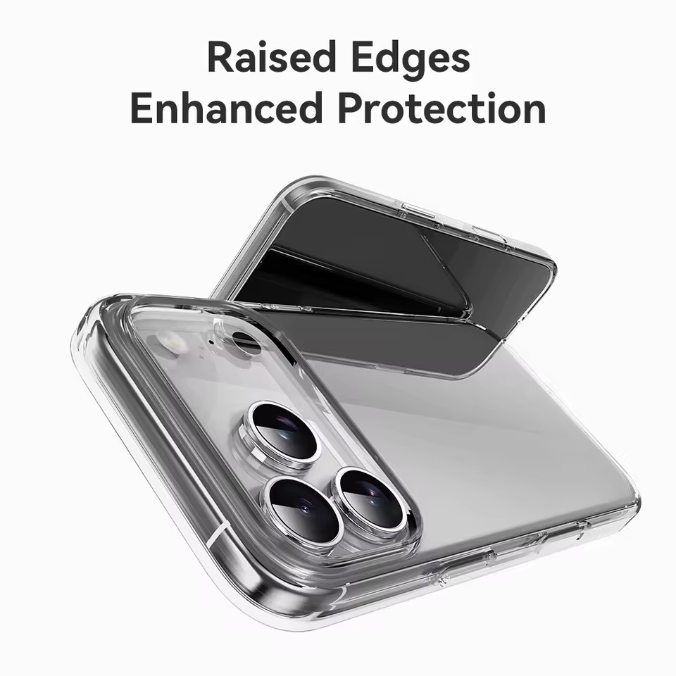 Rock Pure Series transparent skal till iPhone 17 Pro Max