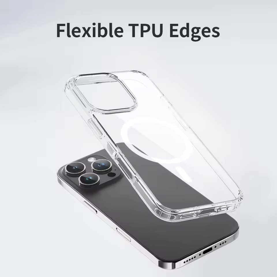 Rock Crystal Shield transparent skal till iPhone 16 Plus