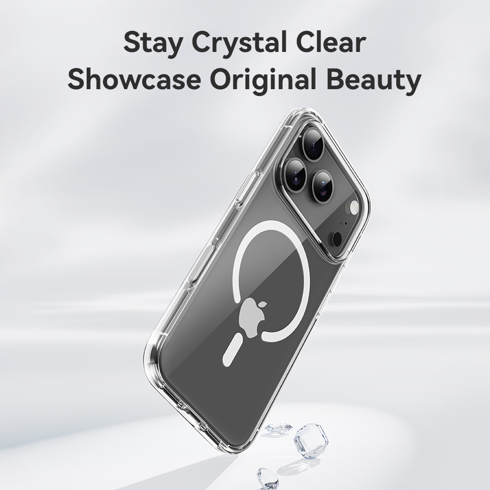 Rock Crystal Shield transparent skal till iPhone 17 Air