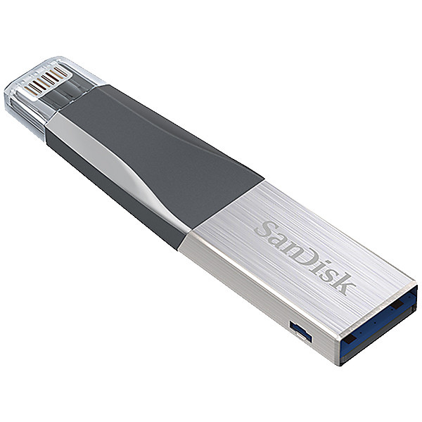 128GB USB-minne SanDisk iXpand Mini med Lightning-kontakt USB3.0