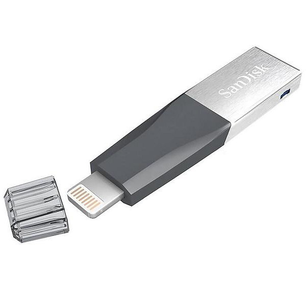 128GB USB-minne SanDisk iXpand Mini med Lightning-kontakt USB3.0