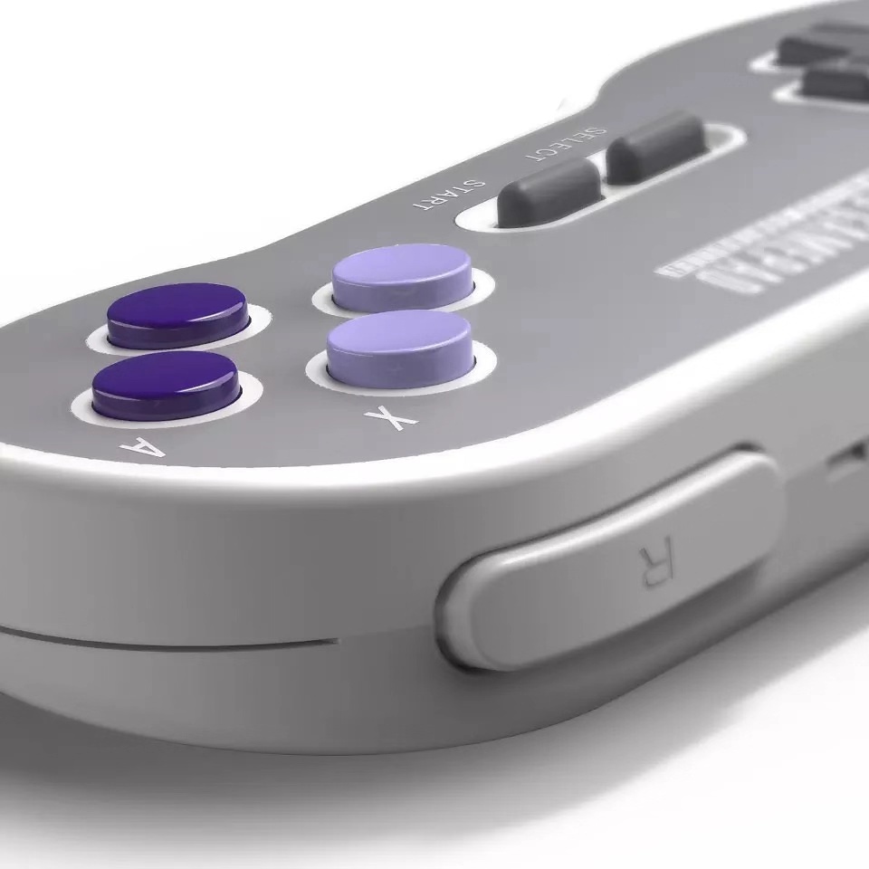 SF30 Trådlös handkontroll Gamepad, 2.4gHz, grå