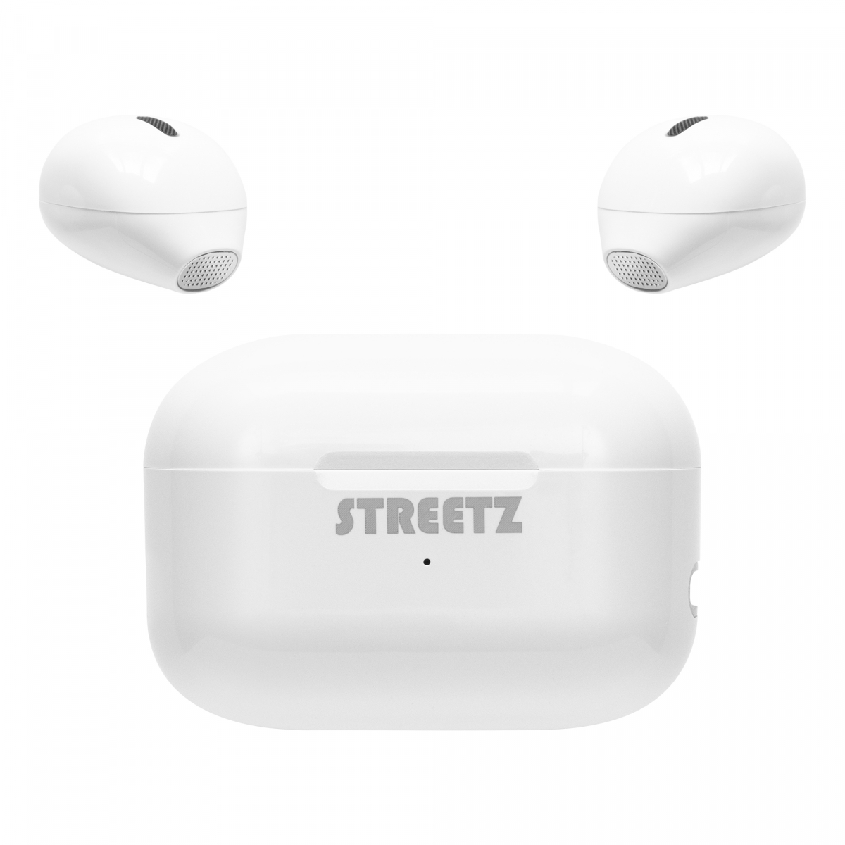 STREETZ Mini trådlösa In-Ear hörlurar, TWS, vit