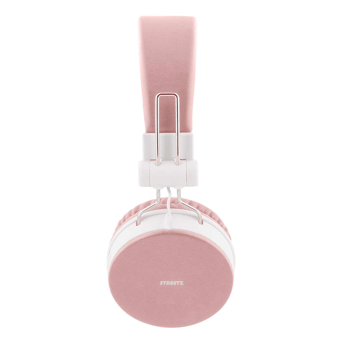 STREETZ Vikbart On Ear-hörlurar, Bluetooth, 3.5 mm, rosa