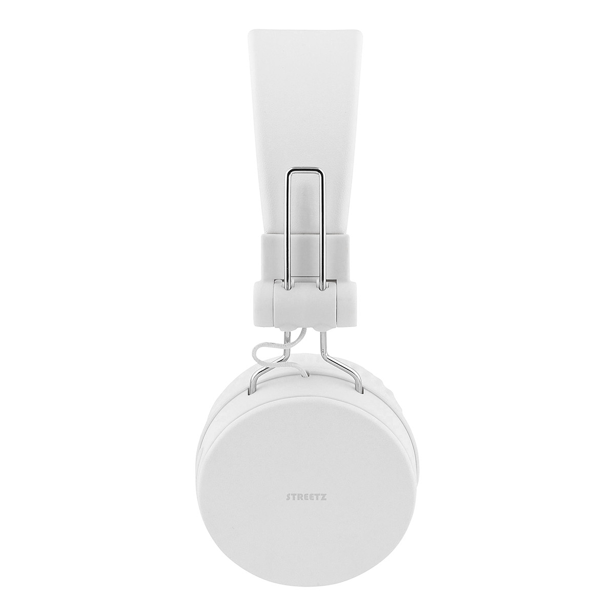 STREETZ Vikbart On Ear-hörlurar, Bluetooth, 3.5 mm, vit