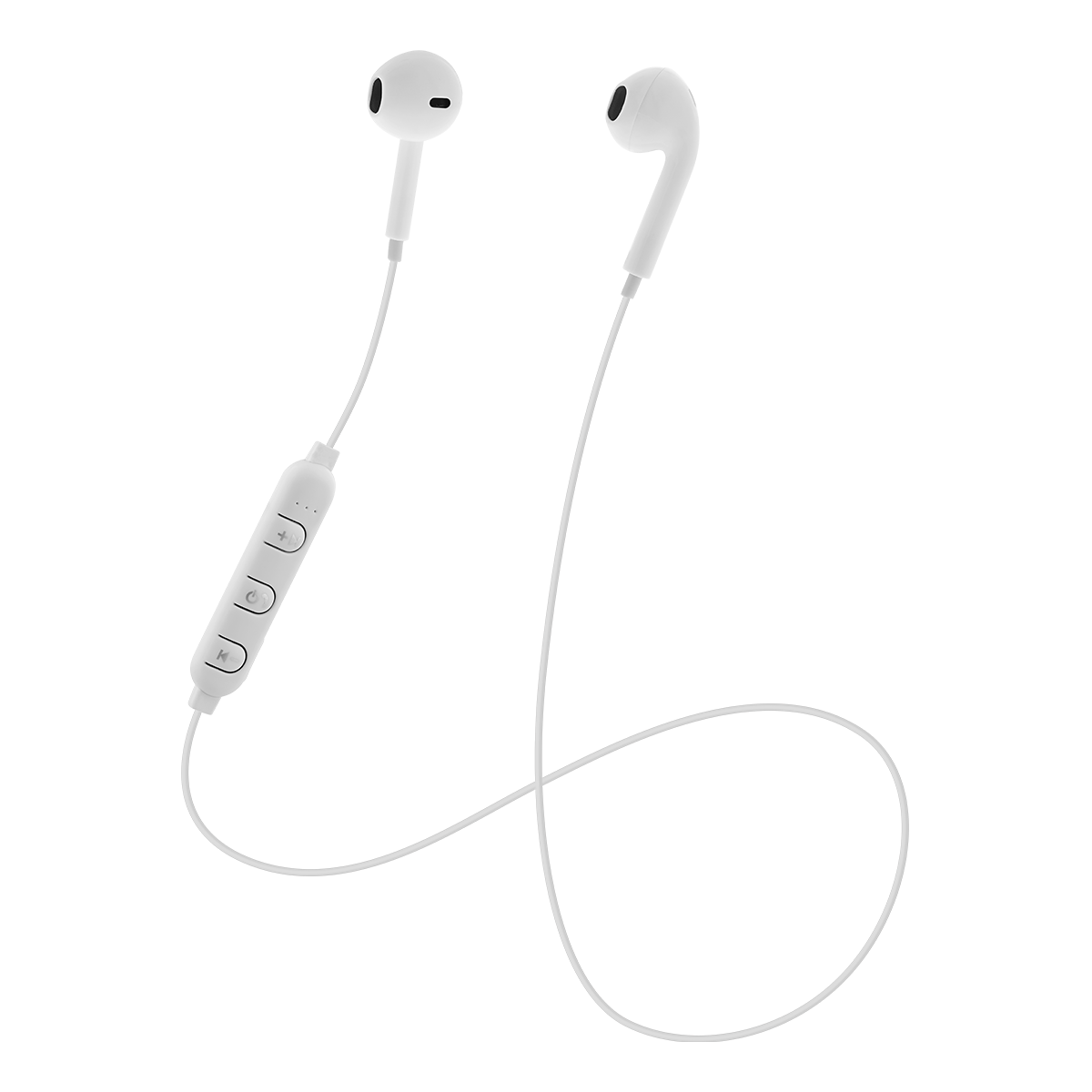 STREETZ Semi-in-ear Bluetooth headset, optimal passform, vit