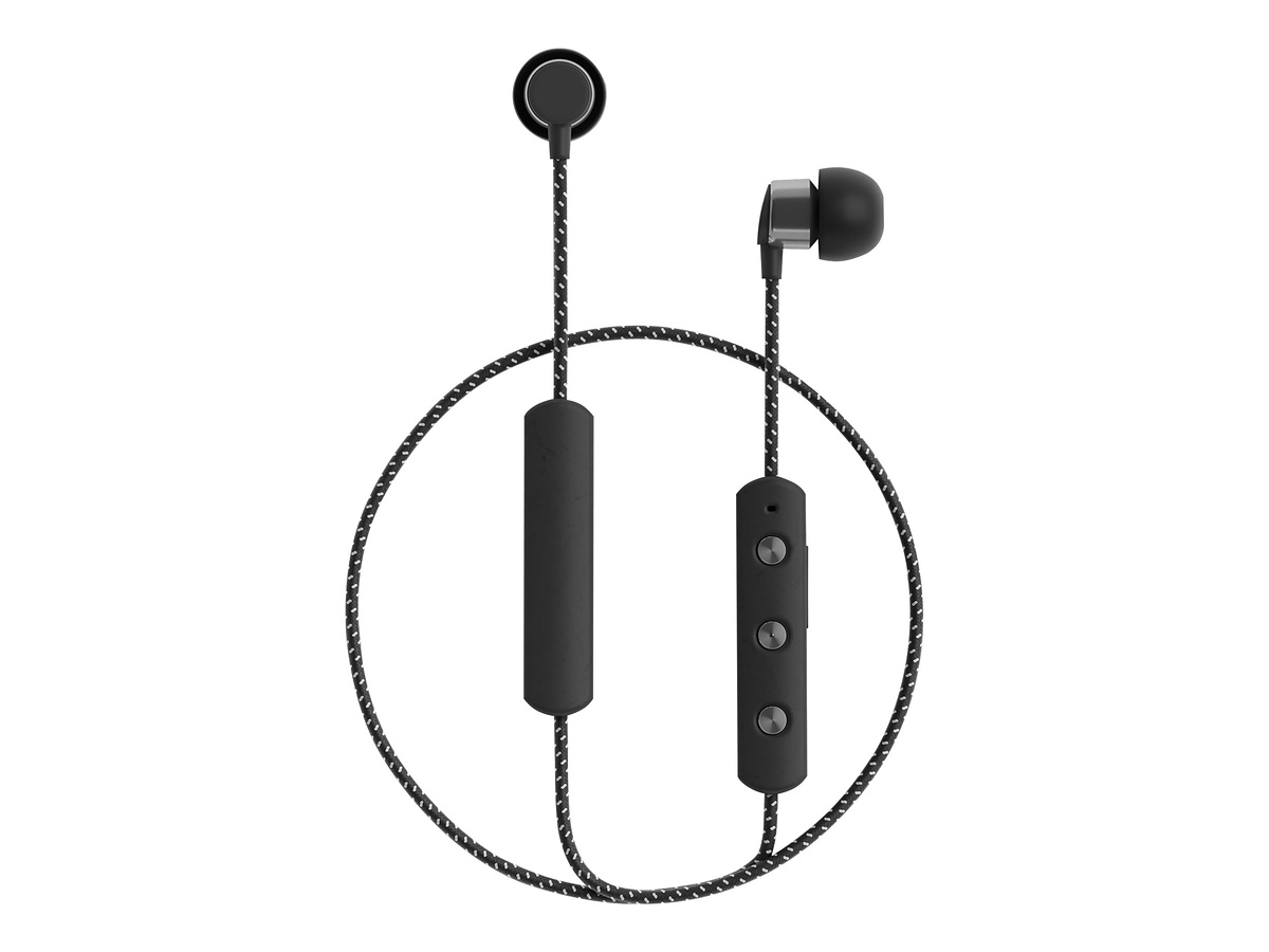 SUDIO TIO IN EAR TEXTILE CORD BLACK