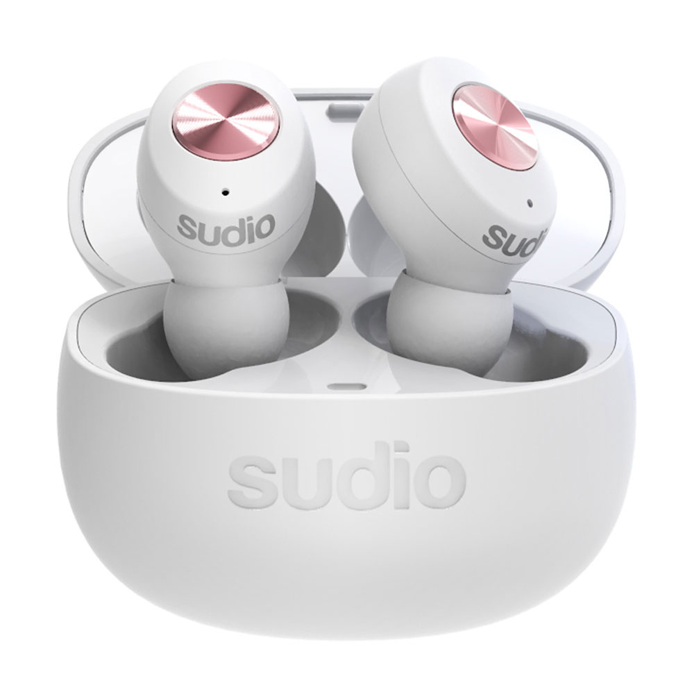 SUDIO TOLV TRUE WIRELESS SMALL CASE WHITE