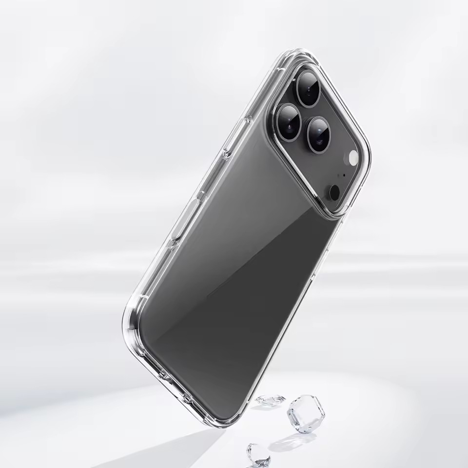 SULADA genomskinligt TPU-skal till Phone 17 Pro